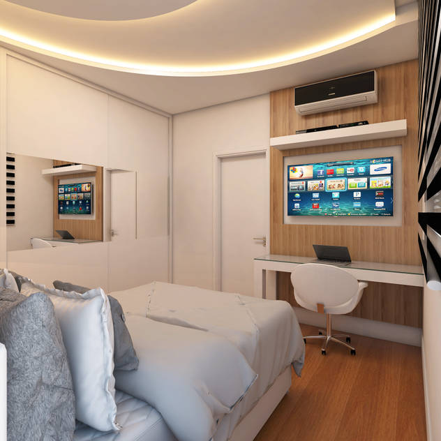  Kamar Tidur by Caio Pelisson - Arquitetura e Design