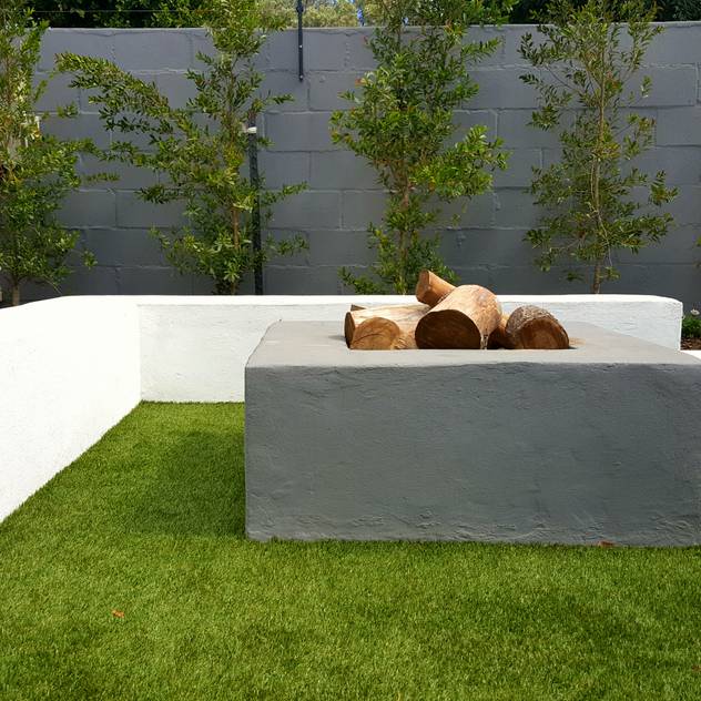 Jardines de estilo minimalista por Greenacres Cape landscaping