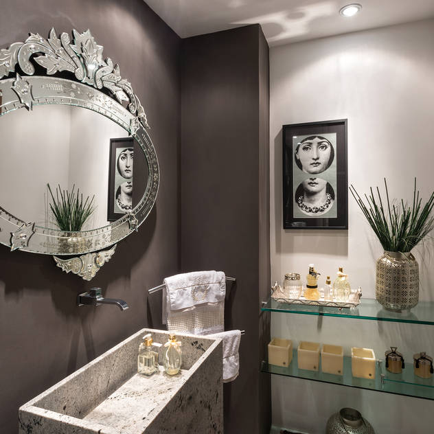 Bathroom by Andréa Buratto Arquitetura & Decoração Bathroom by Andréa Buratto Arquitetura & Decoração