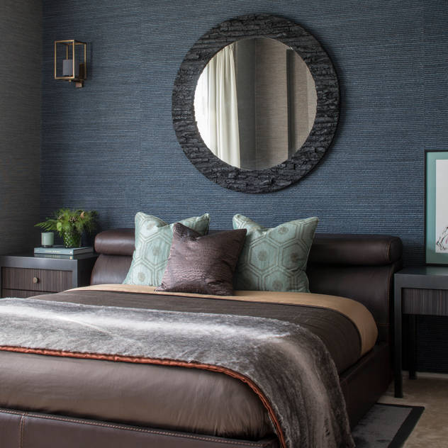 Broad Walk Guest Bedroom Modern style bedroom by Roselind Wilson Design Modern