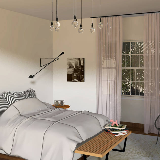  Kamar Tidur by Patrícia Nobre Arquitetura de Interiores