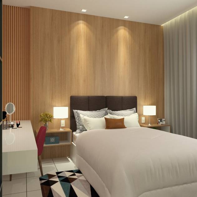  Kamar Tidur by Bruna Rodrigues Designer de Interiores