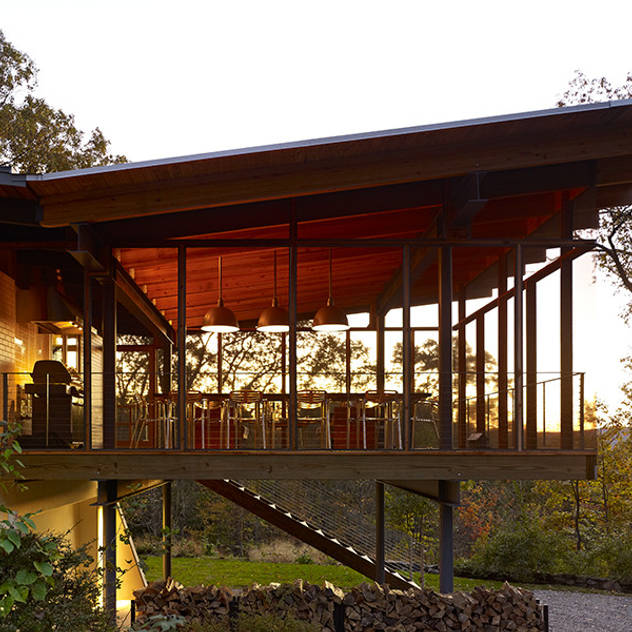 Terrace by BILLINKOFF ARCHITECTURE PLLC Terrace by BILLINKOFF ARCHITECTURE PLLC