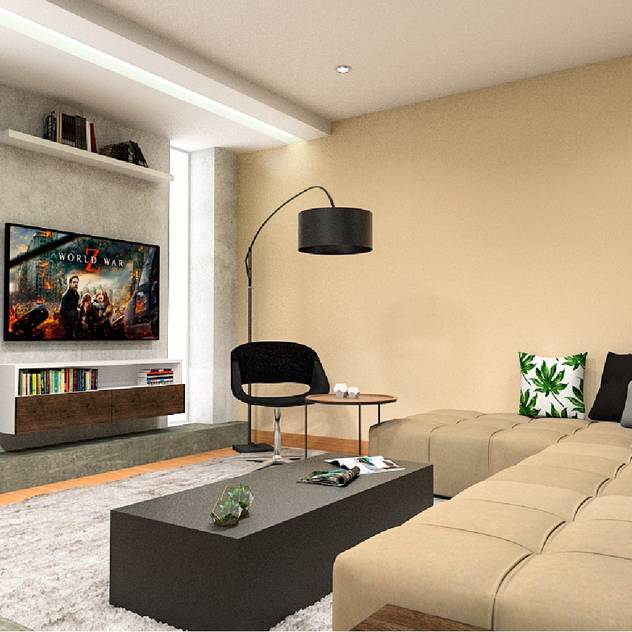 Kuro Design Studio Phòng giải trí phong cách hiện đại