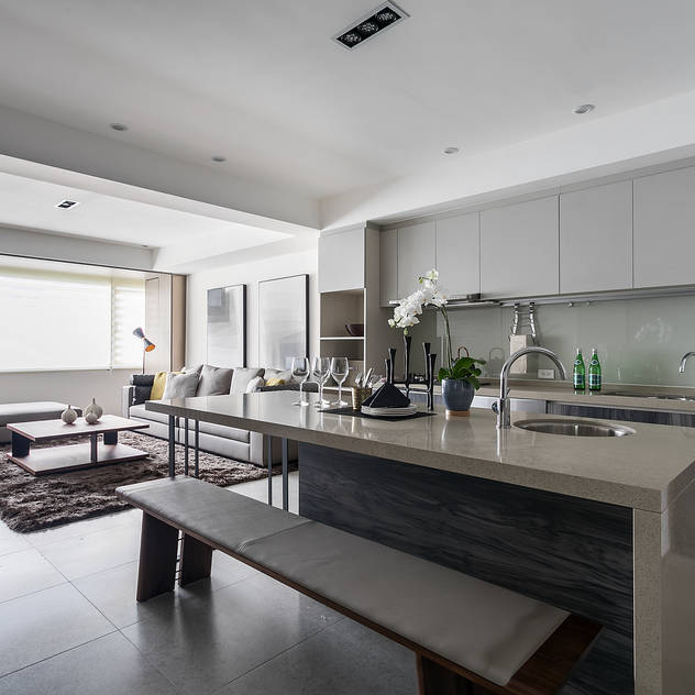 The dining room by E&C創意設計有限公司 The dining room by E&C創意設計有限公司