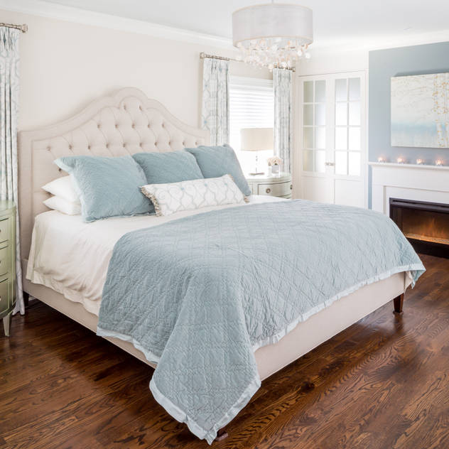 Tranquil Master Bedroom Frahm Interiors Classic style bedroom