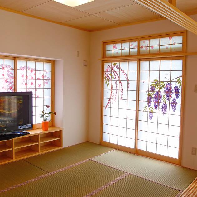 和室: 株式会社青空設計が手掛けた和室です。,