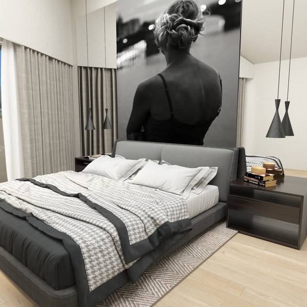 No Place Like Home ® Modern style bedroom