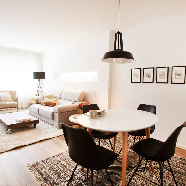 Comedor: Comedores de estilo escandinavo de Laia Ubia Studio