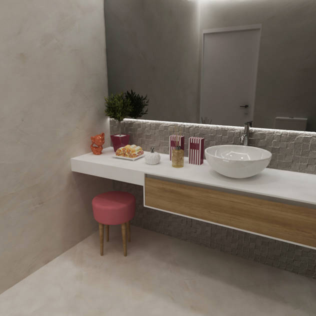 Projectos 3D Smile Bath: Casas de banho modernas por Smile Bath S.A.