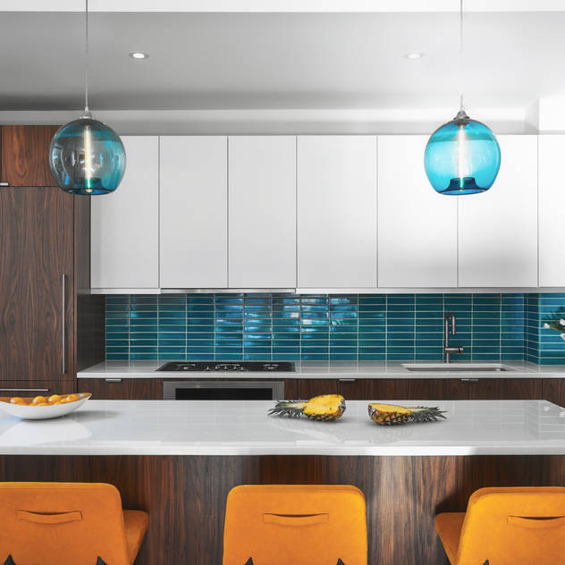 Tribeca Apartment Modern Kitchen by Sarah Jefferys Design Modern