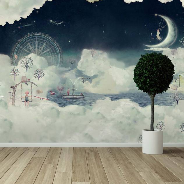 Kantor & toko by House Frame Wallpaper & Fabrics