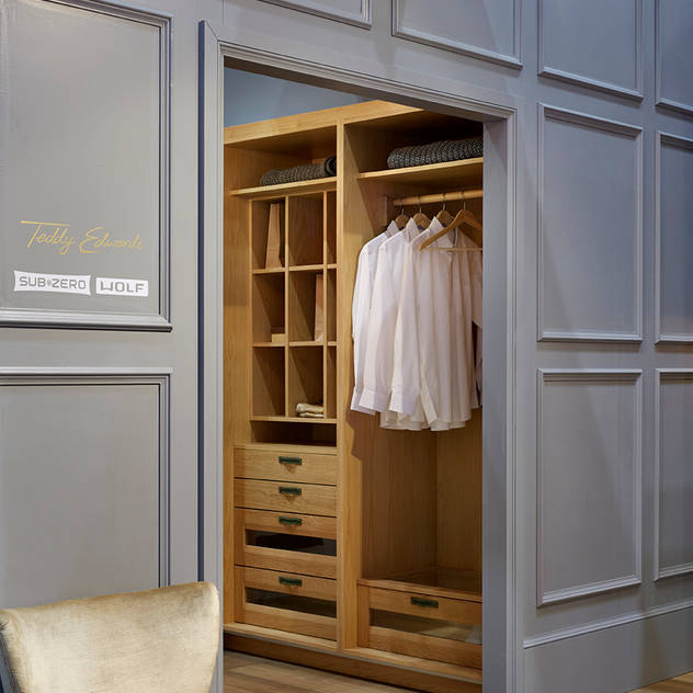 Grand Designs Live 2015 Phòng ngủ phong cách đồng quê bởi Teddy Edwards Đồng quê