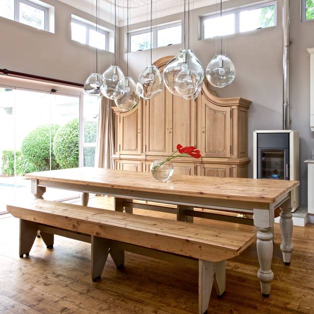 Dining area Oksijen Country style dining room