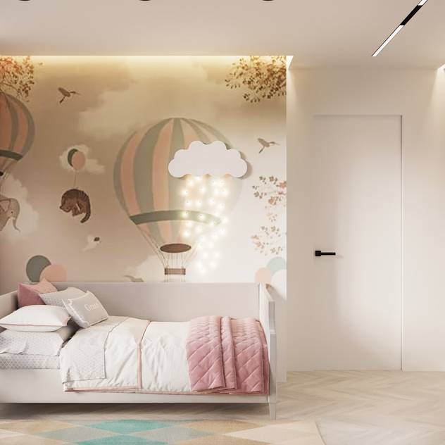 EVA Tobi Architects Nursery/kid’s room Beige