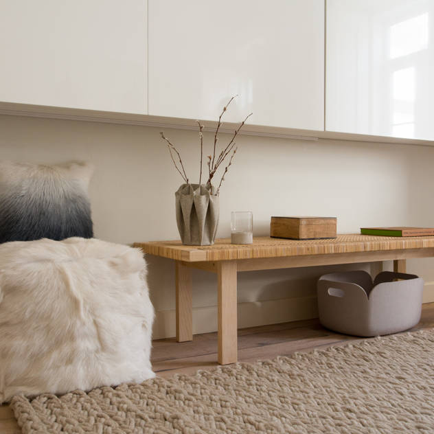 Sala Comum Salas de estar escandinavas por MUDA Home Design Escandinavo