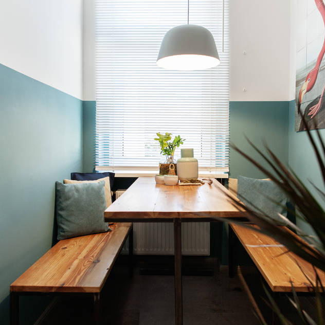 Sustainable, minimalist kitchen renovations Nhà bếp phong cách tối giản bởi Raini Peters - Interior Design & Styling Tối giản