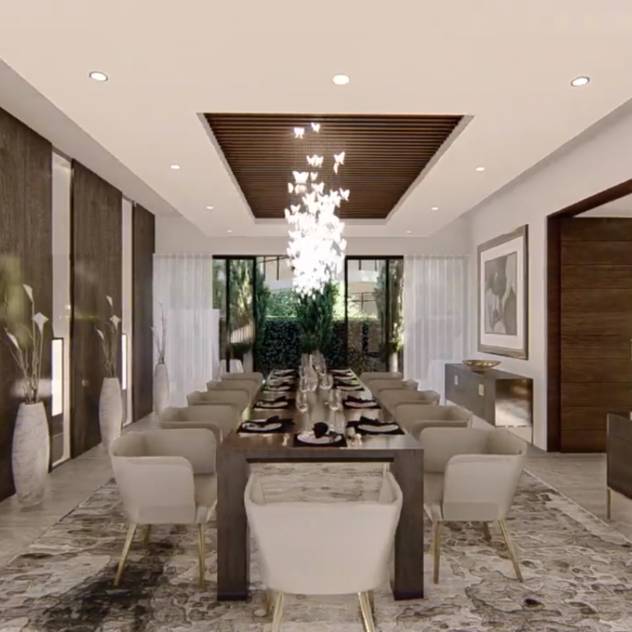 Hyde Park Luxury residence FRANCOIS MARAIS ARCHITECTS Modern dining room