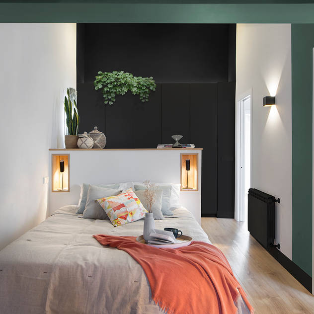 Phòng ngủ phong cách chiết trung bởi Egue y Seta Chiết trung
