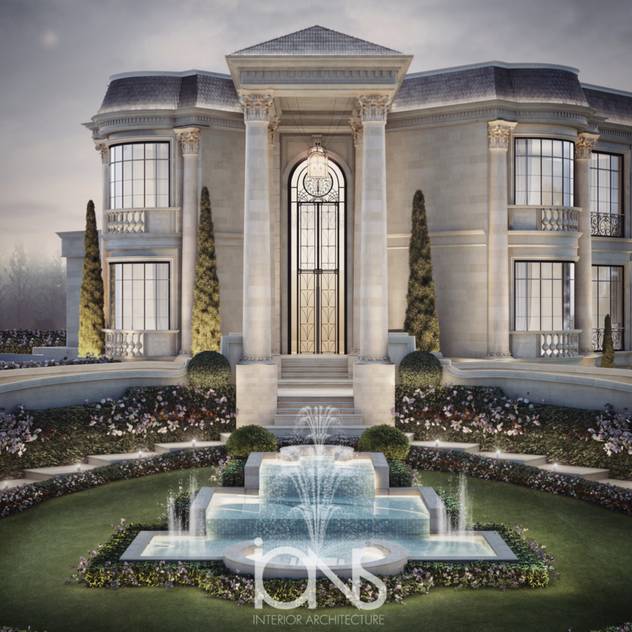 Enchanting Architectural Design IONS DESIGN Villas Stone White