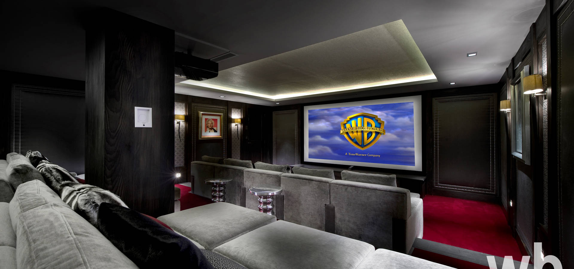 Basement Home Cinema Von Wilkinson Beven Design Homify
