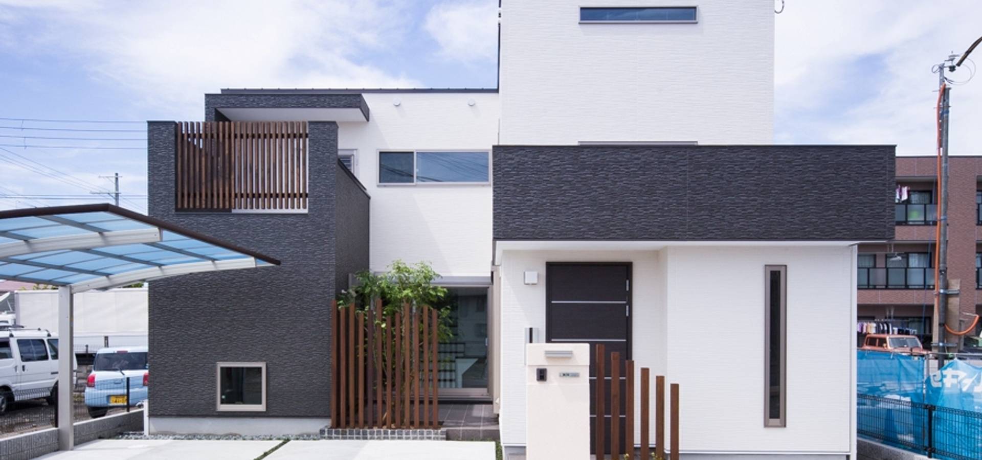 H ｈ 渡り廊下のある家 Homify