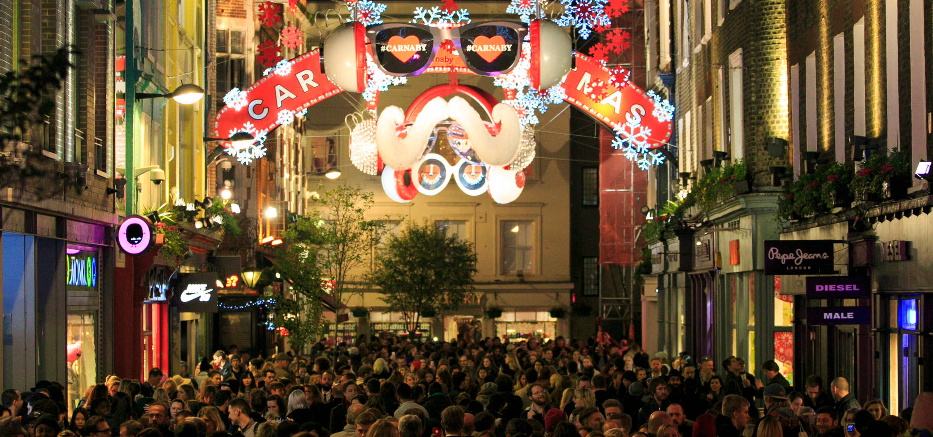 Carnaby Christmas Lights Installation Lighting in Carnaby, London homify