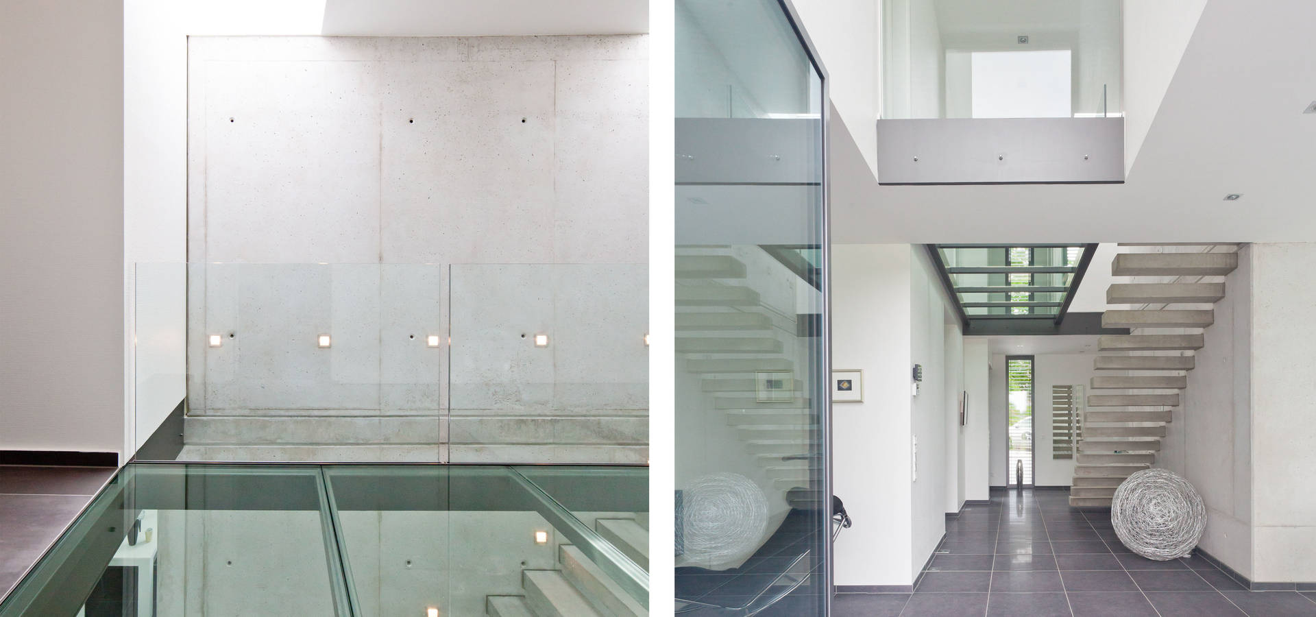 Modernes Haus Mit Luftraum Und Glassteg By Beck Blum Beck Architekten Homify