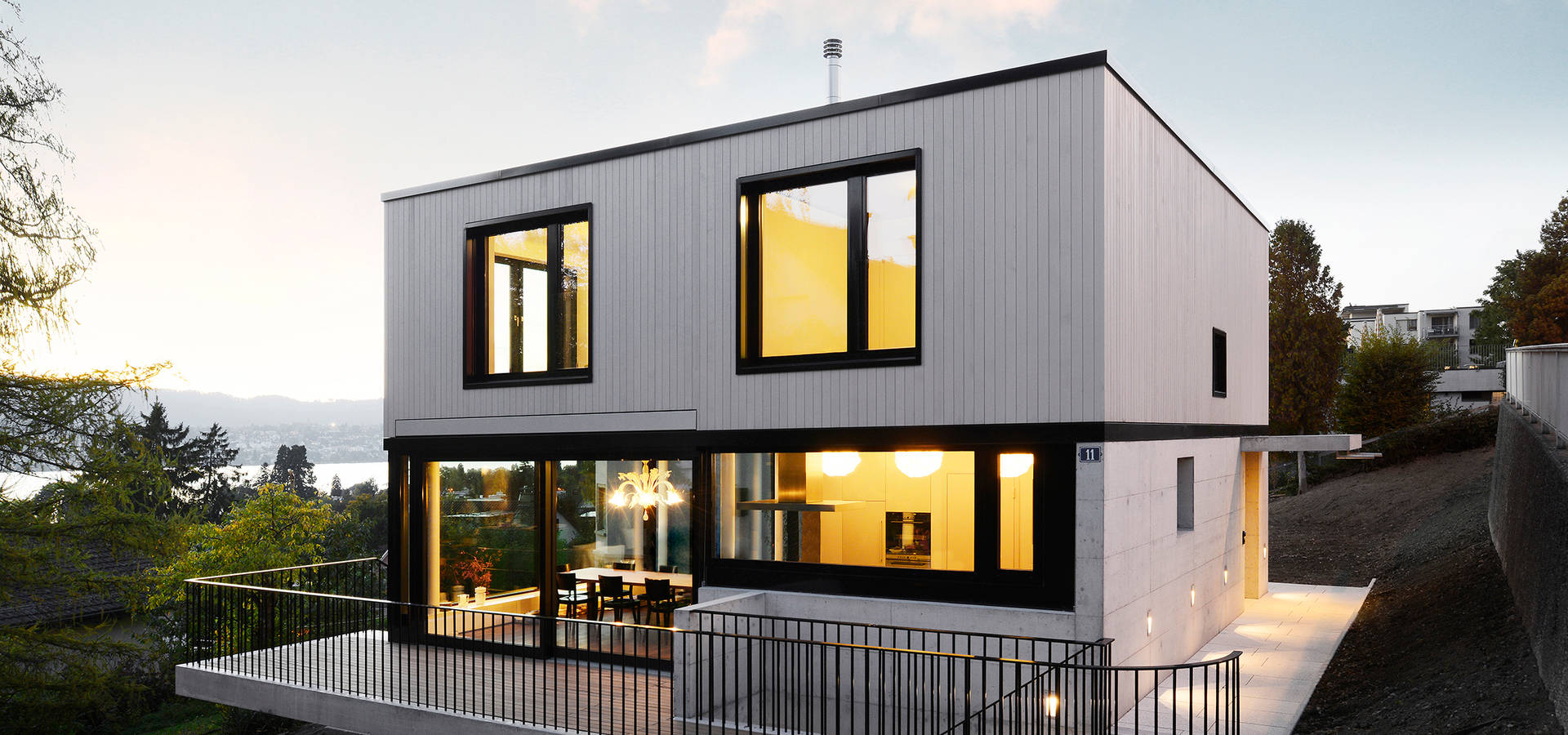 Haus Tschannen Faes Erlenbach Bei Zurich Homify