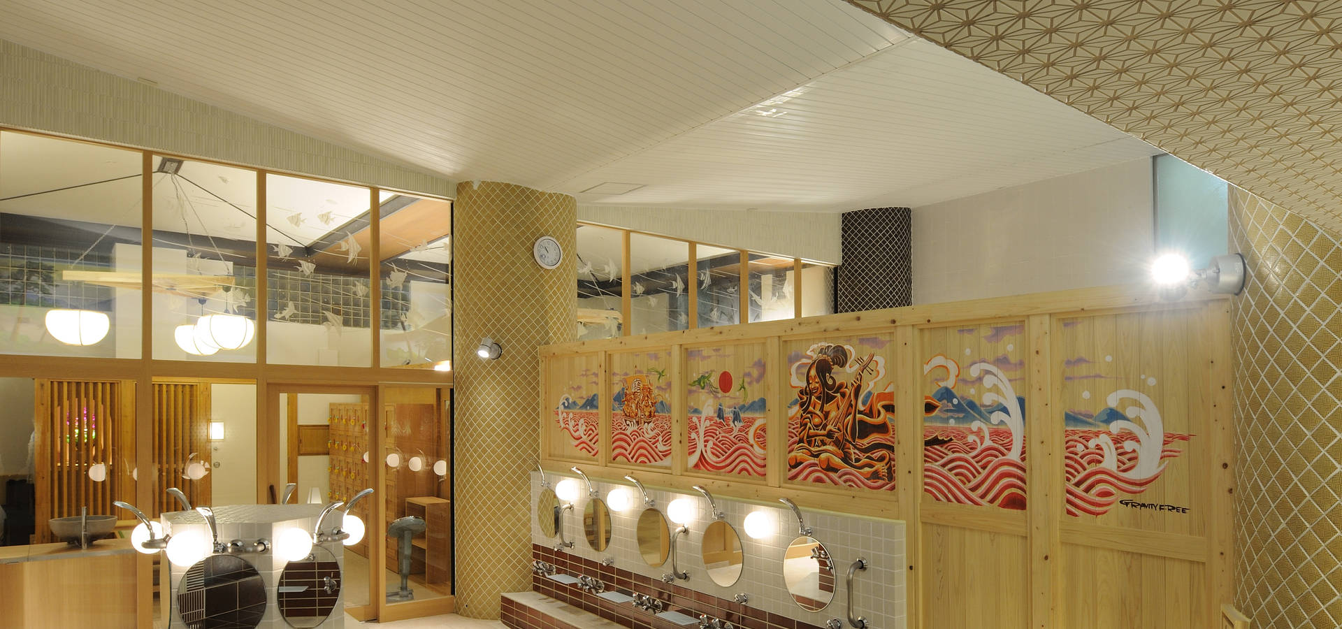 ご利益気分な銭湯 Homify ご利益気分な銭湯 Homify