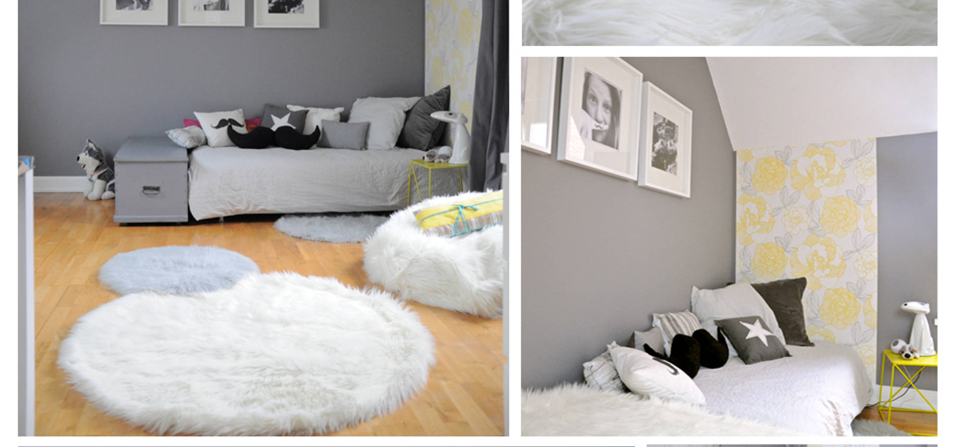 une chambre grise et blanche de idée ô logis homify une chambre grise et blanche de idée ô logis homify