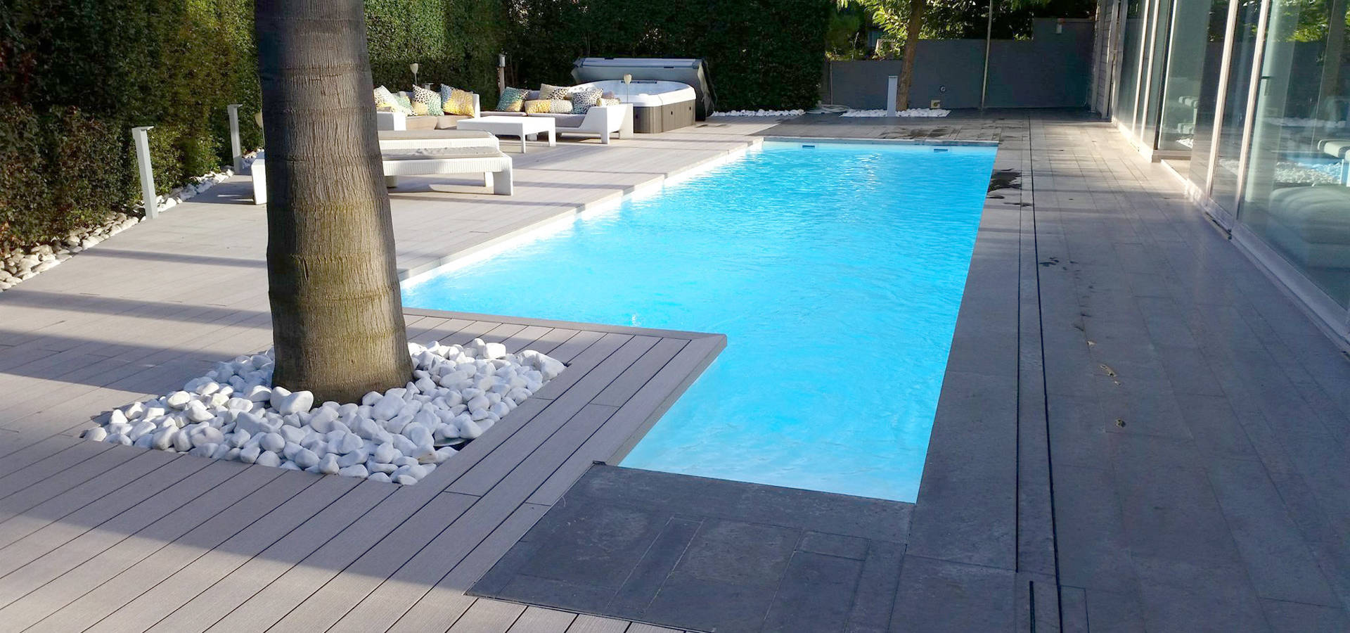 Piscina Color Verde Caribe Renolit Alkorplan3000 Homify
