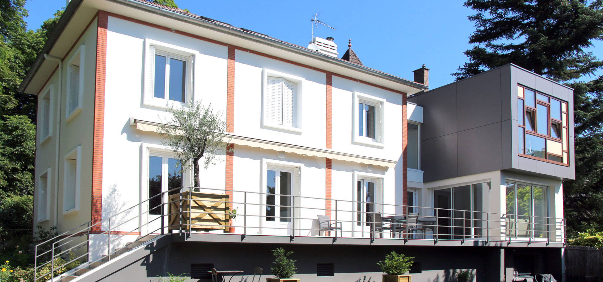 Extensions D Une Maison Individuelle By Olivier Stadler Architecte Homify