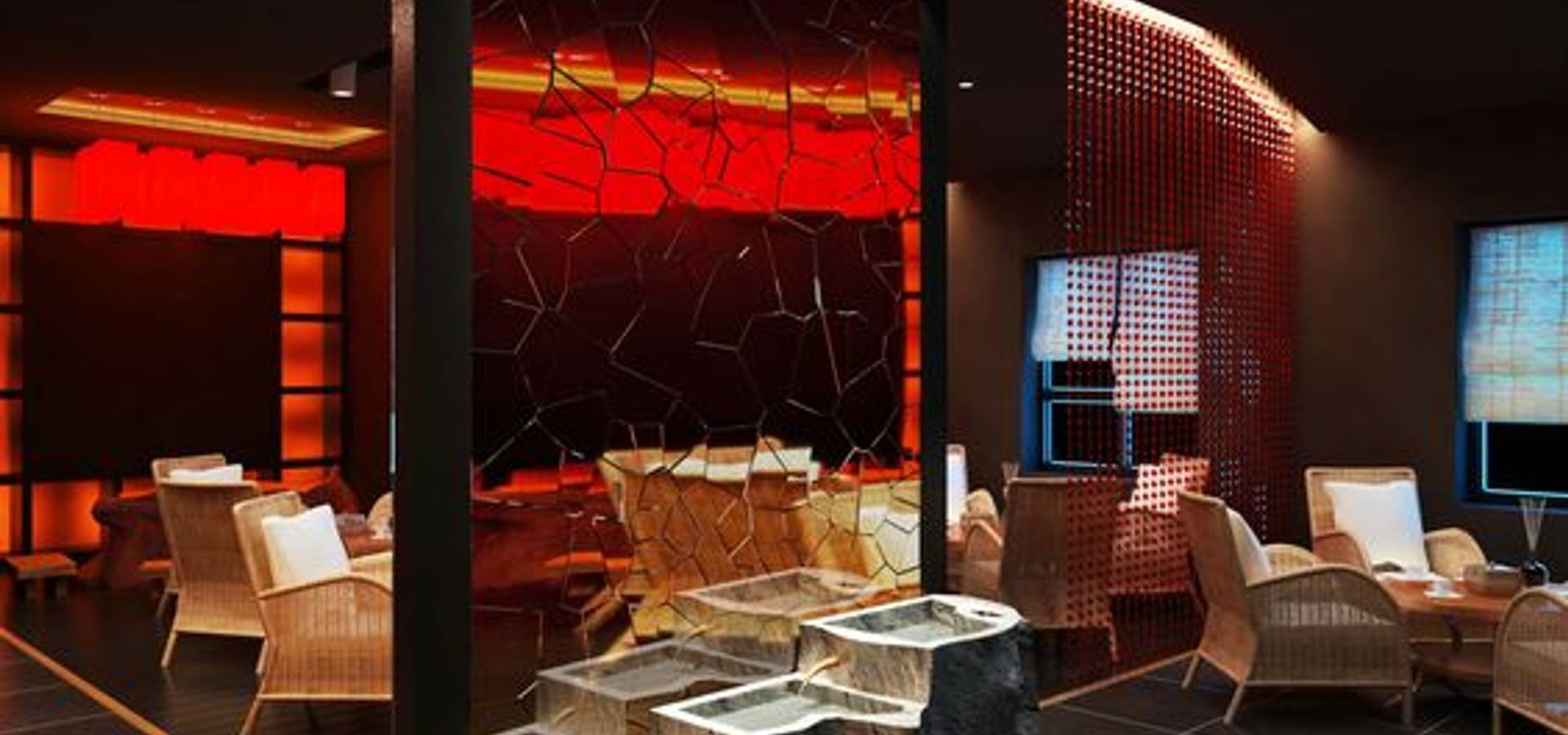 Mirror Effect Wallpaper With Crackle By Off The Wall Coverings Ltd