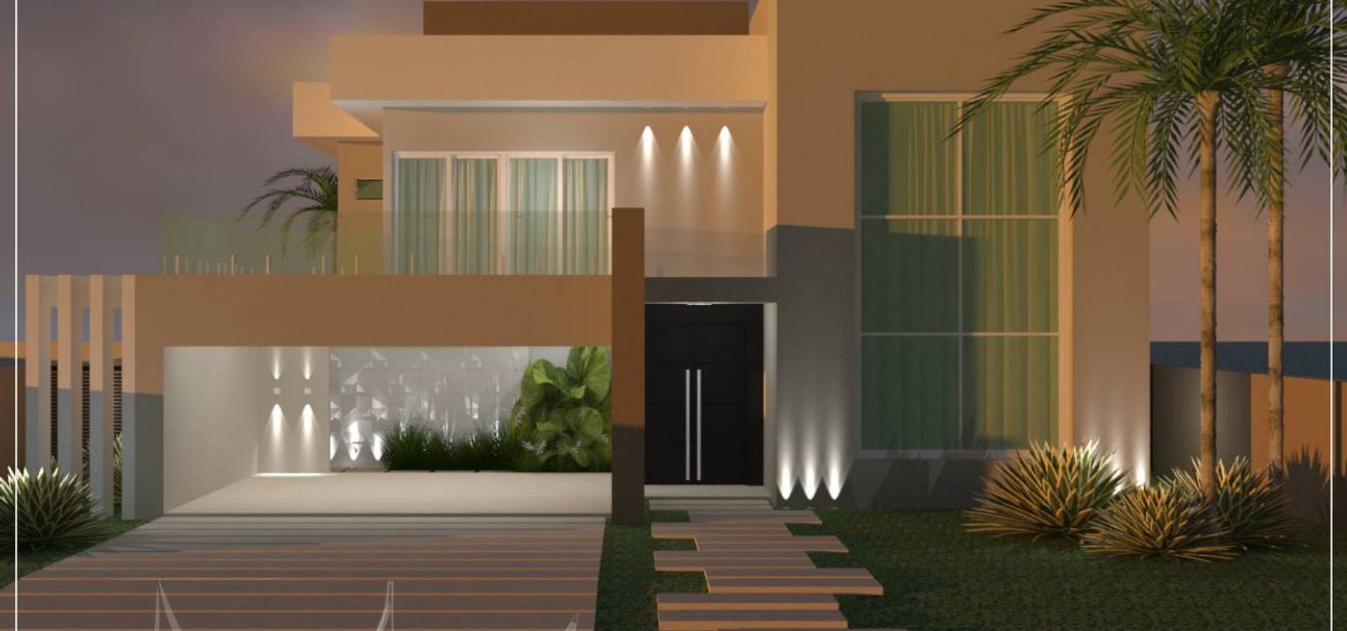 Casa Moderna | Arquitetura . Interiores . Light Design: Architects in  Ji-Paraná | homify