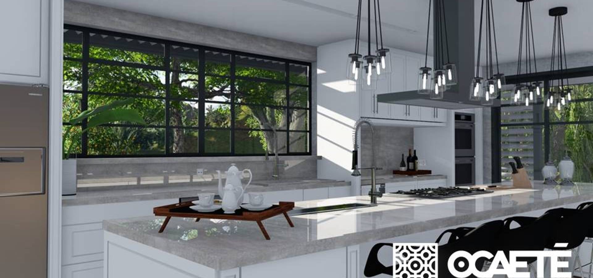 Cozinha E Sala De Estar Jantar Por Ocaet Studio Homify Cozinha E Sala De Estar Jantar Por Ocaet Studio Homify