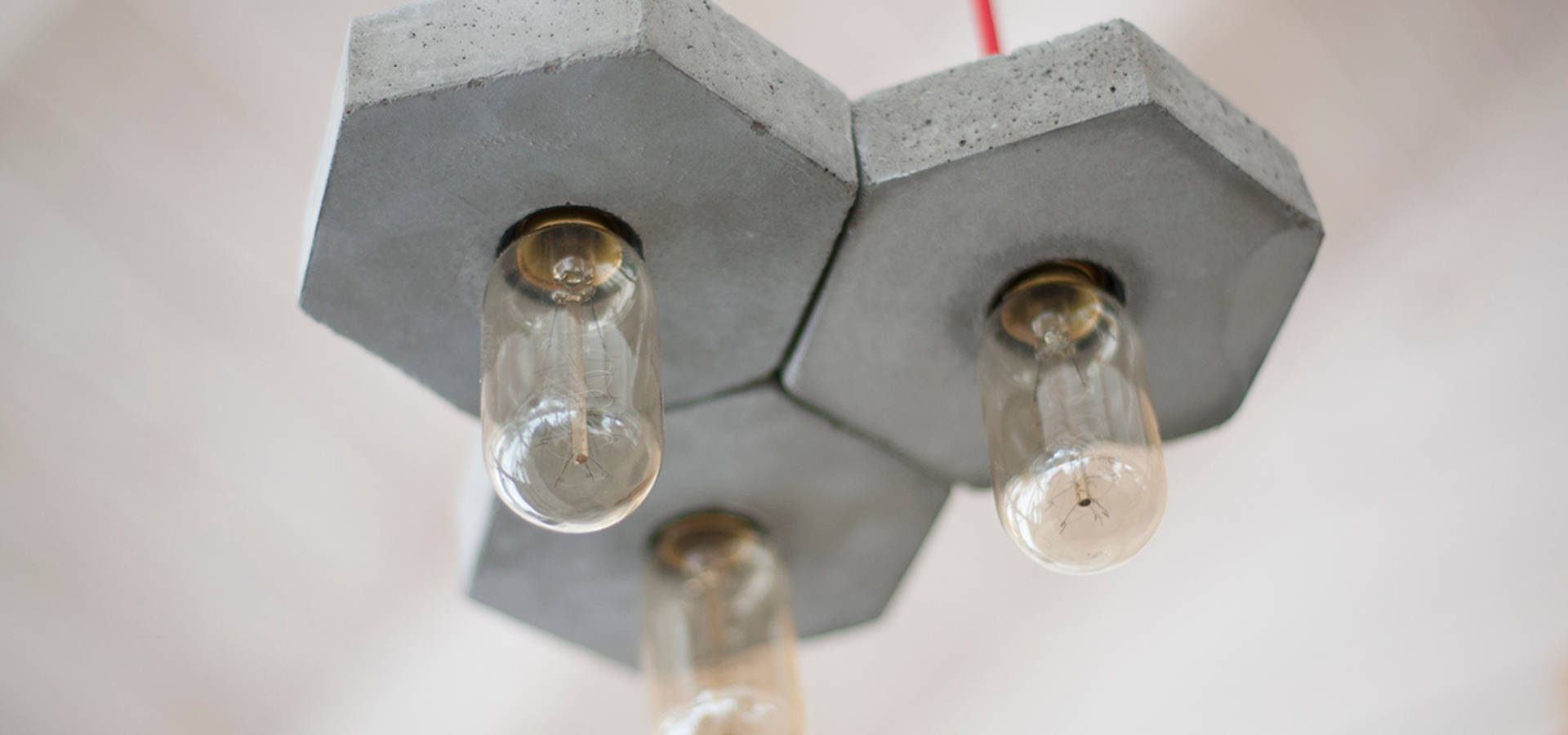 Креативные светильники из бетона и дерева – Bullsdesign