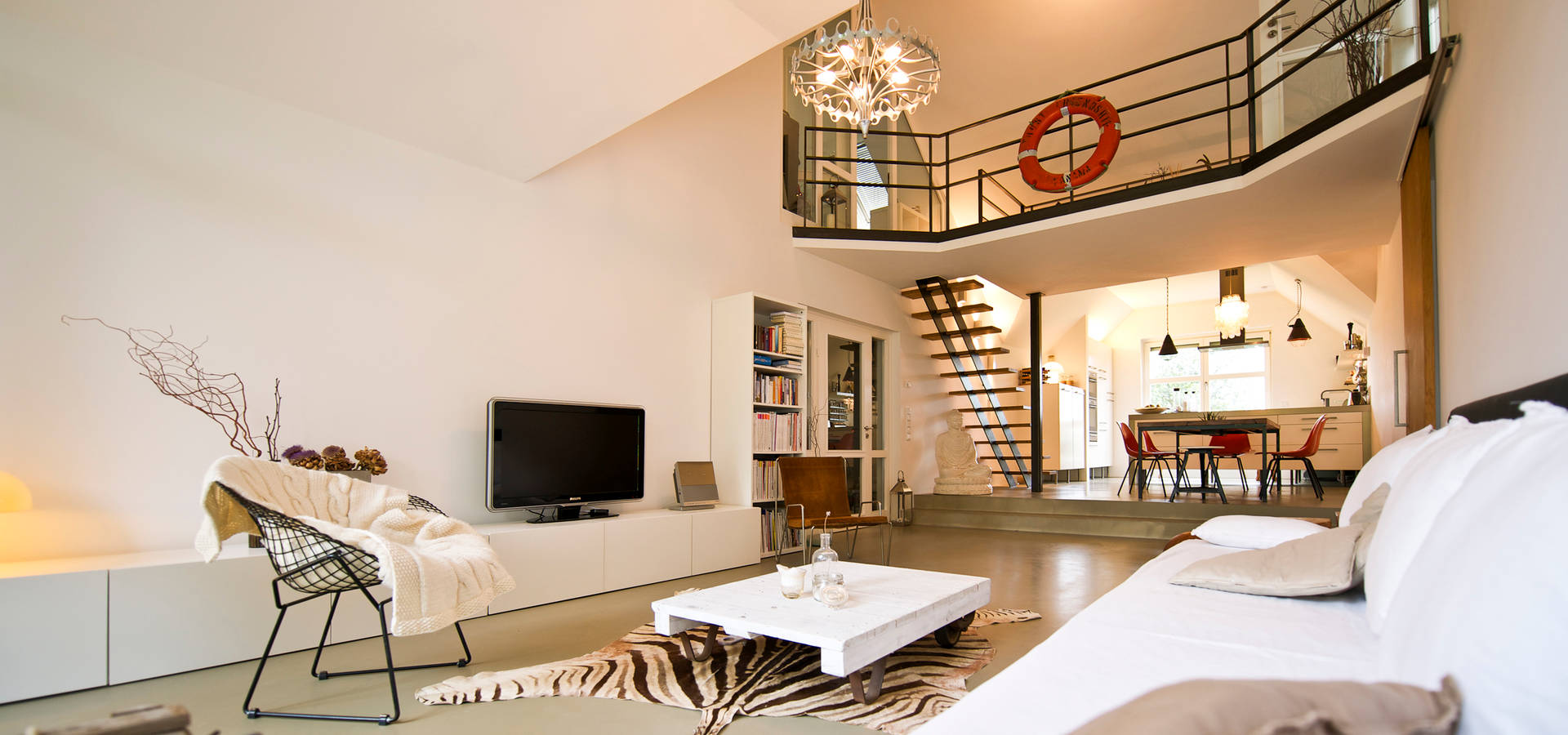 70 Qm Loft Di Freudenspiel Interior Design Homify