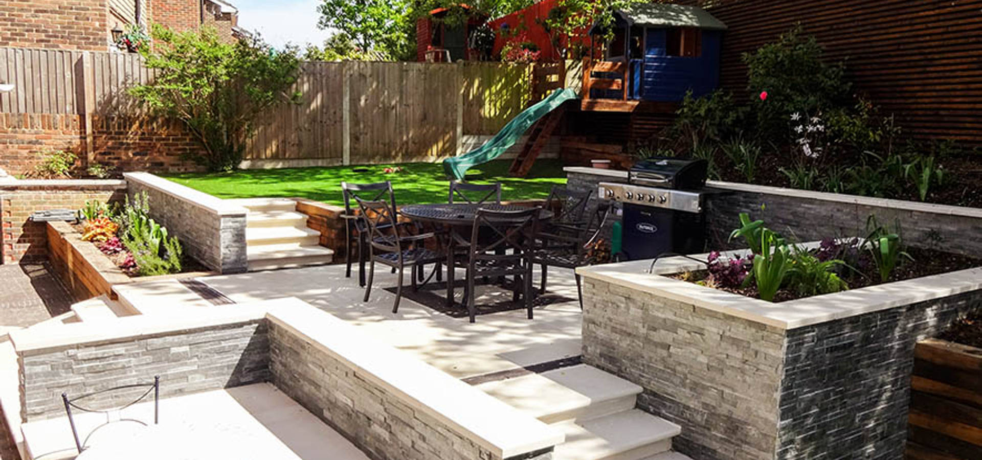 Modern Tiered Garden By Ashley Thompson Garden Design Homify