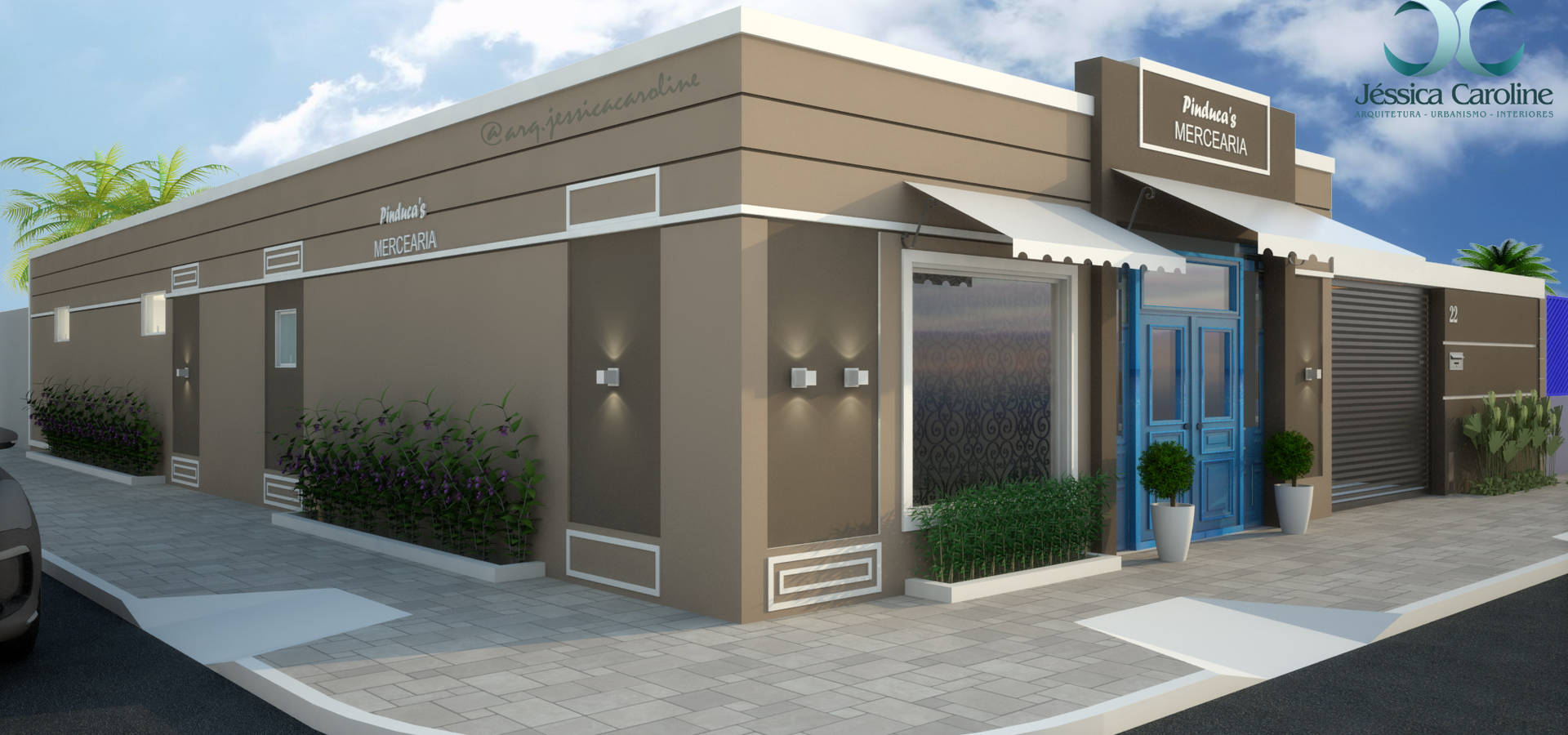 Projeto Fachada Residencial Homify