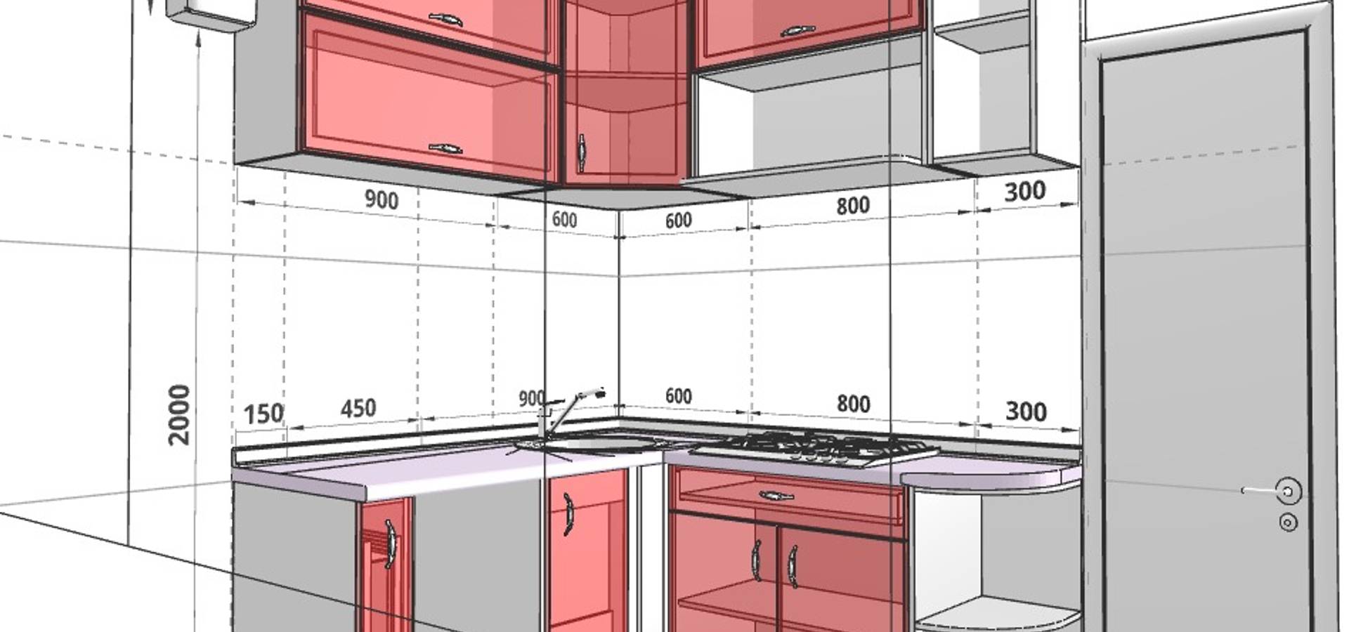 Моделирование кухни программа 3д с мебелью