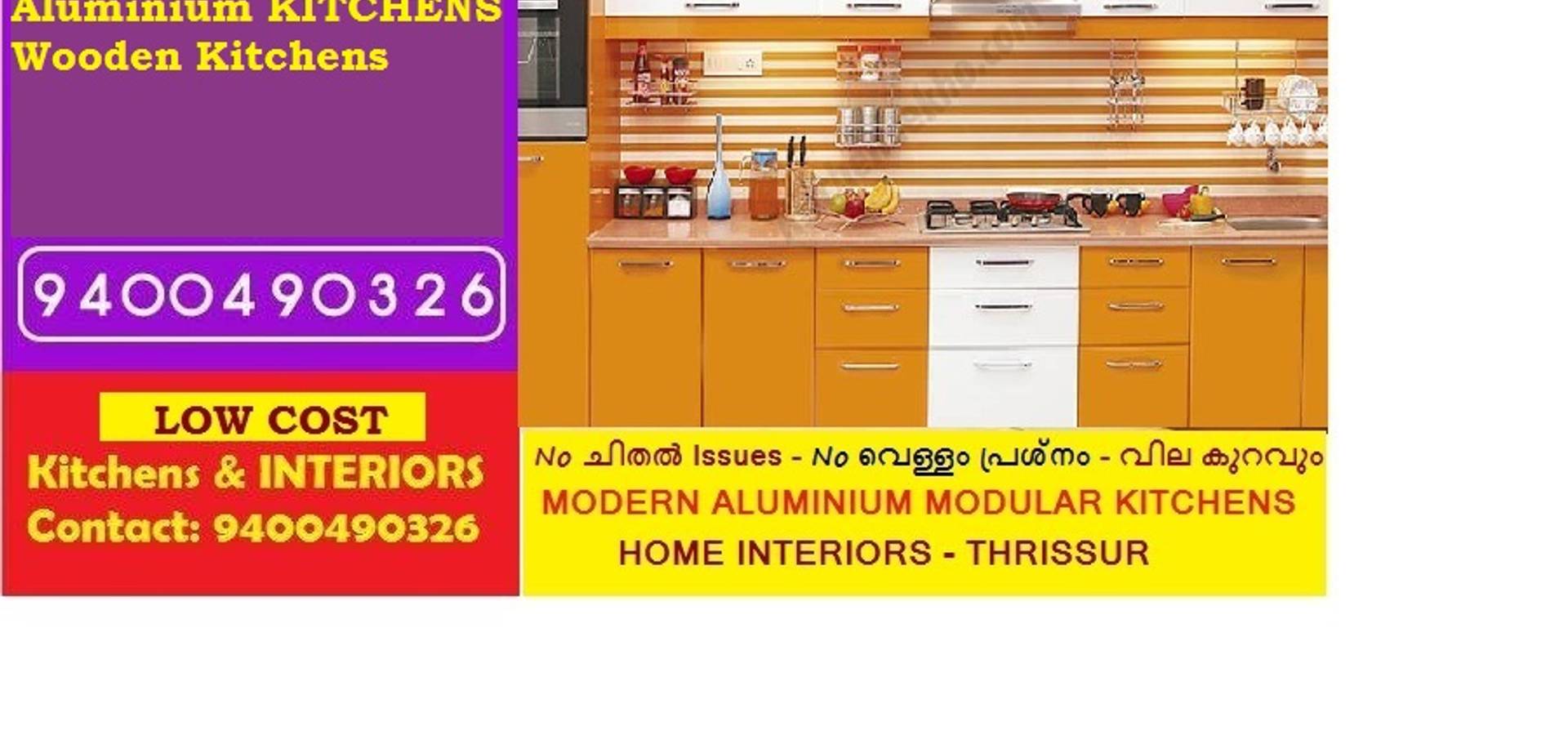 Bangalore ALUMINIUM MODULAR KITCHEN BANGALORE – LOW COST- PH 9400490326