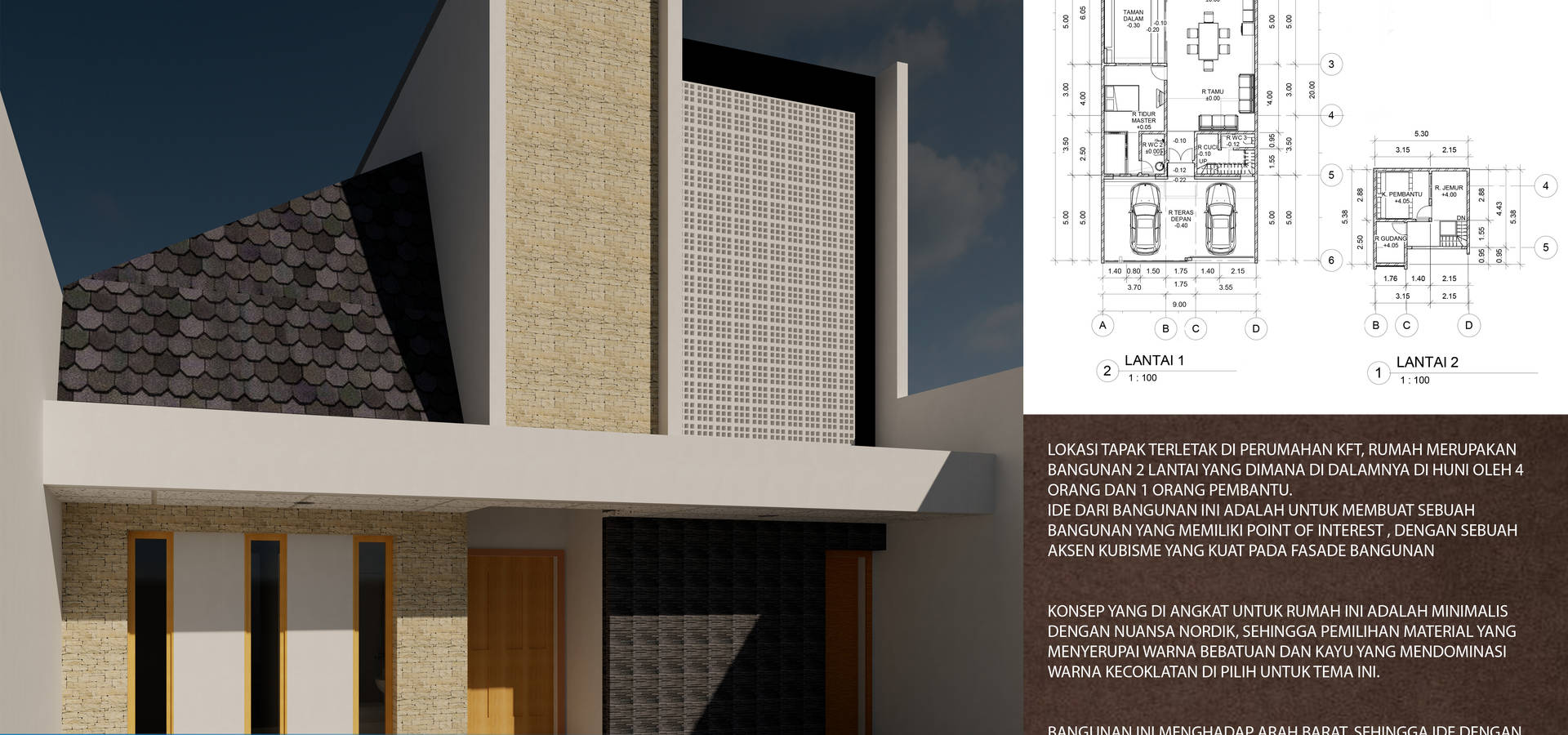 Rumah Tinggal Nordik Minimalis Von Agatha Design Homify