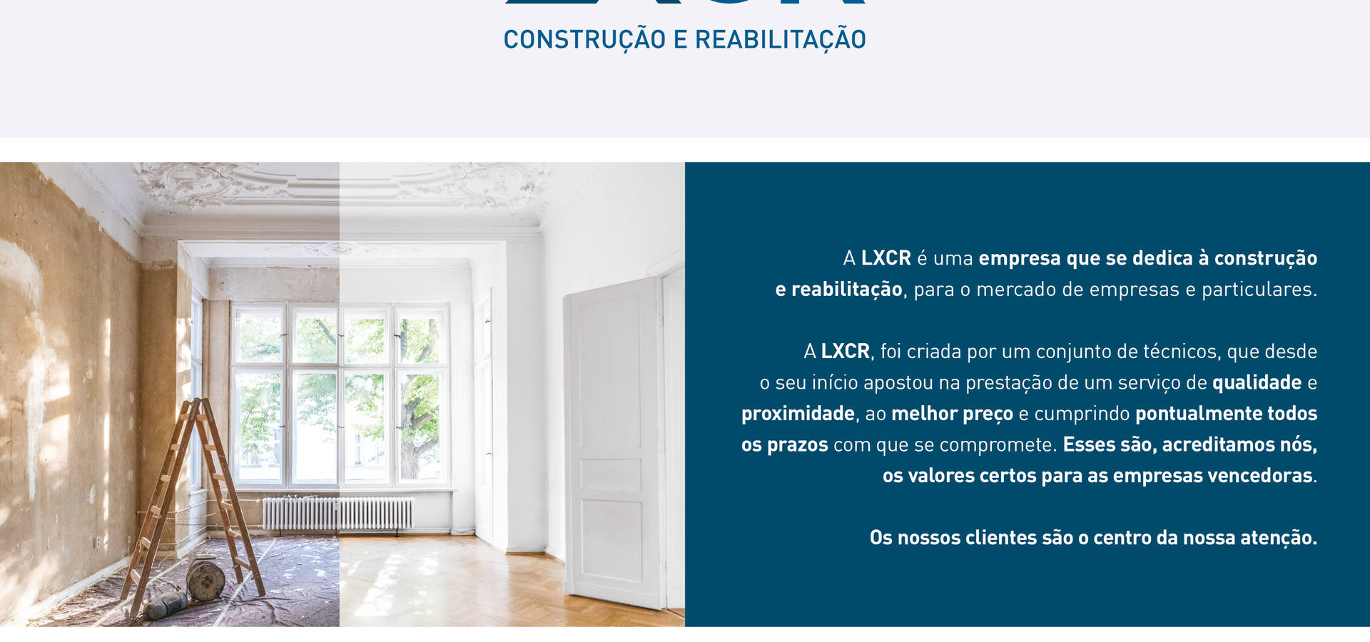 LXCR-REABILITAÇÃO e CONSTRUÇÃO, LDA