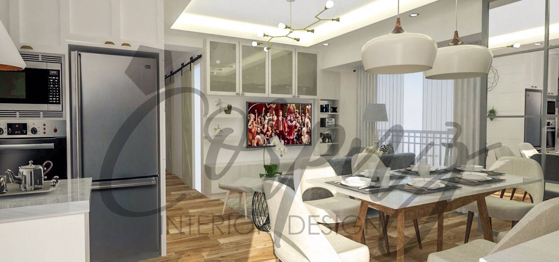 3 Bedroom Condominium Unit By Corpuz Interior Design Homify