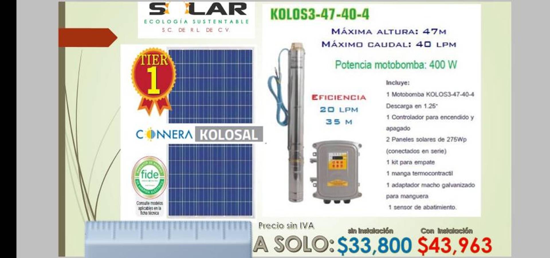 Hilana&#39;s solar products