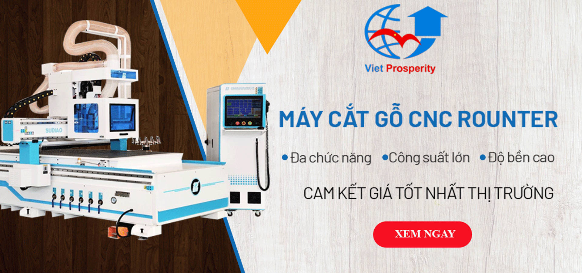 Máy chế biến gỗ công nghiệp Việt Hưng