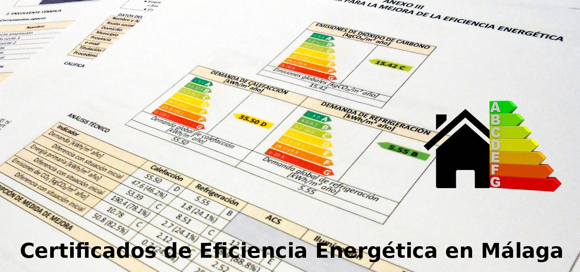 Certificados de Eficiencia Energética en Málaga