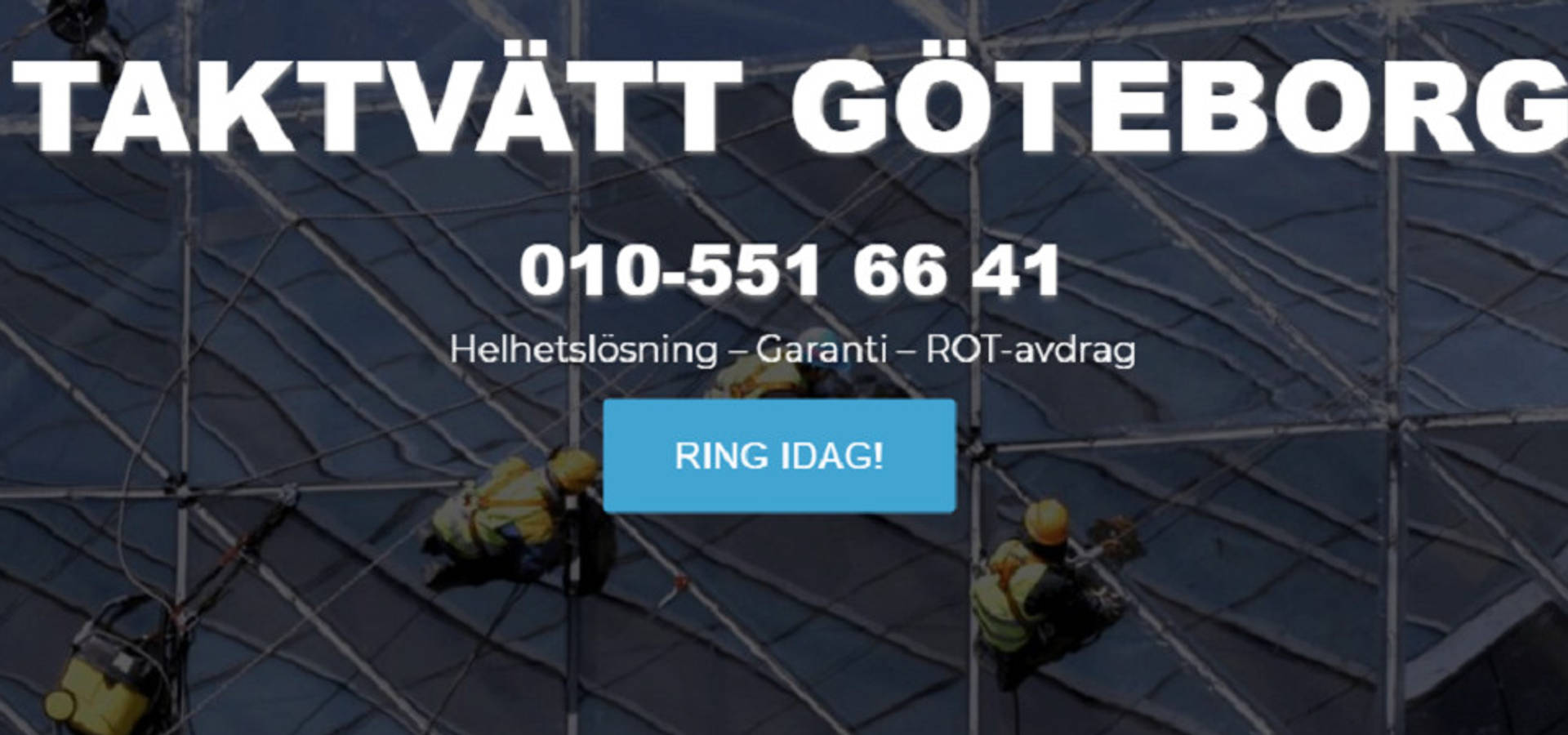 Taktvätt Göteborg