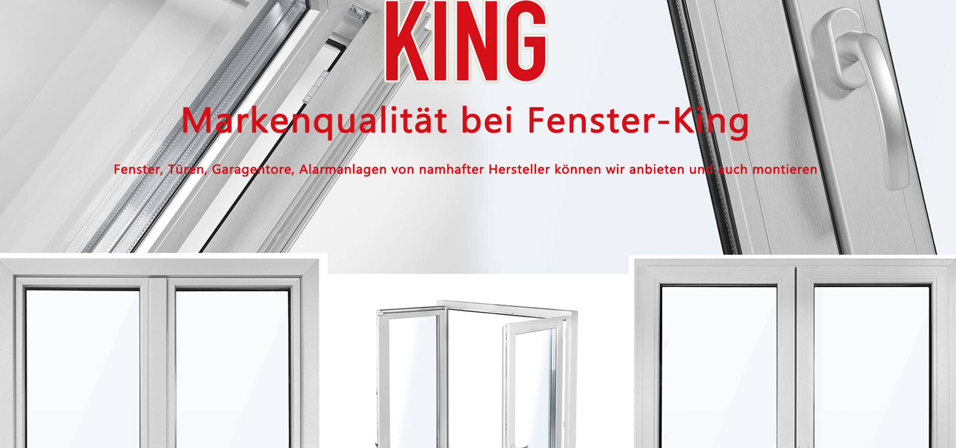Fenster King – Fenster, Haustüren, Bausanierung